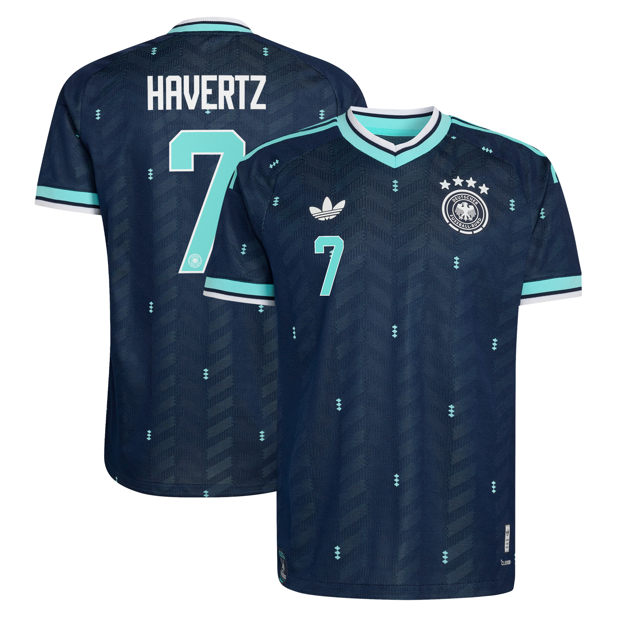 Maillot Extérieur Allemagne Authentic adidas 26 avec flocage Havertz 7