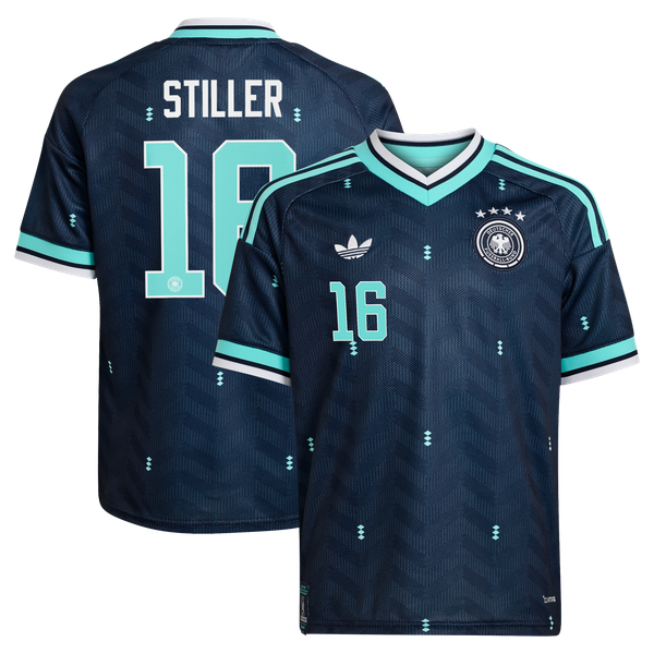 Maillot Extérieur Allemagne 26 - Enfant avec flocage Stiller 16