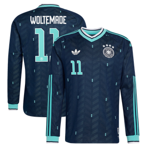 Maillot Extérieur Allemagne Authentic adidas 26 - Manches longues avec flocage Woltemade 11, vue 1