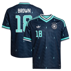 Maillot Extérieur Allemagne 26 - Enfant avec flocage Brown 18, vue 2