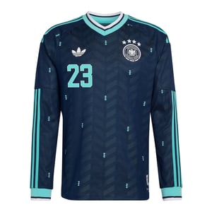 Maillot Extérieur Allemagne Authentic adidas 26 - Manches longues avec flocage Nmecha 23, vue 3
