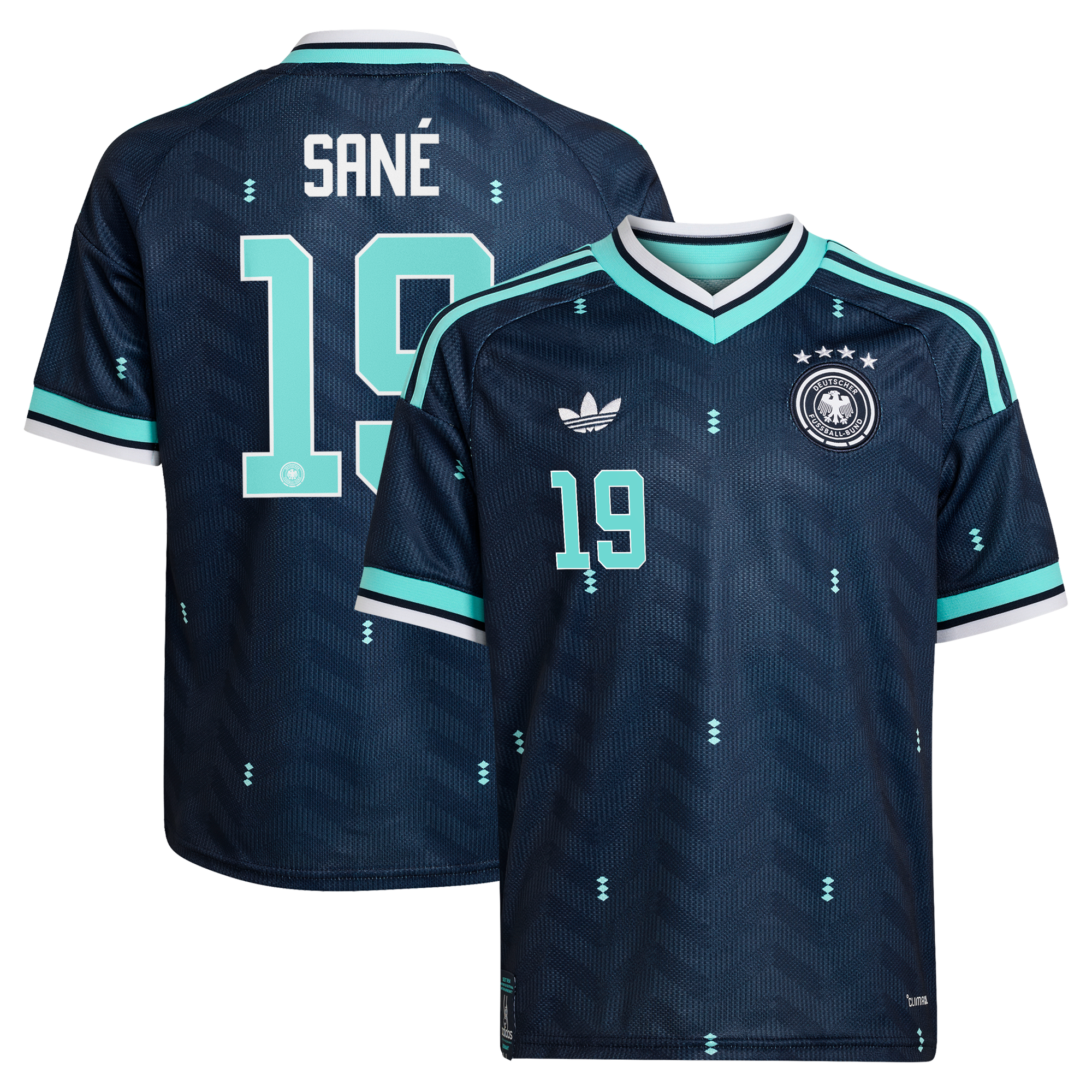Maillot Extérieur Allemagne 26 - Enfant avec flocage Sané 19