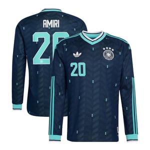 Maillot Extérieur Allemagne Authentic adidas 26 - Manches longues avec flocage Amiri 20, vue 2