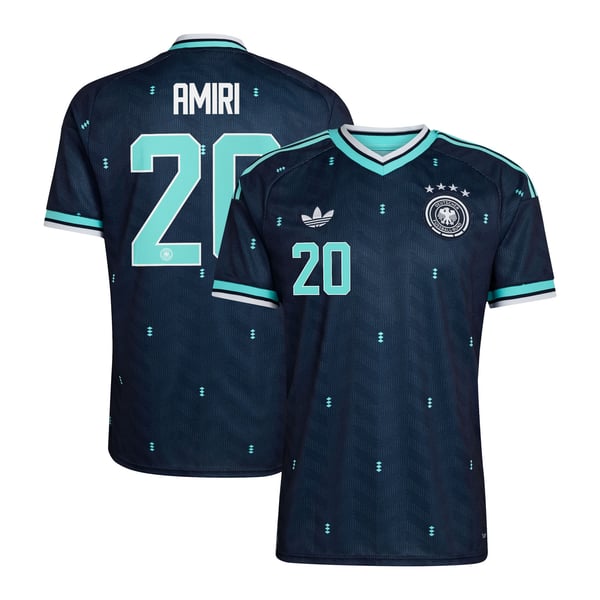 Maillot Extérieur Allemagne 26 avec flocage Amiri 20