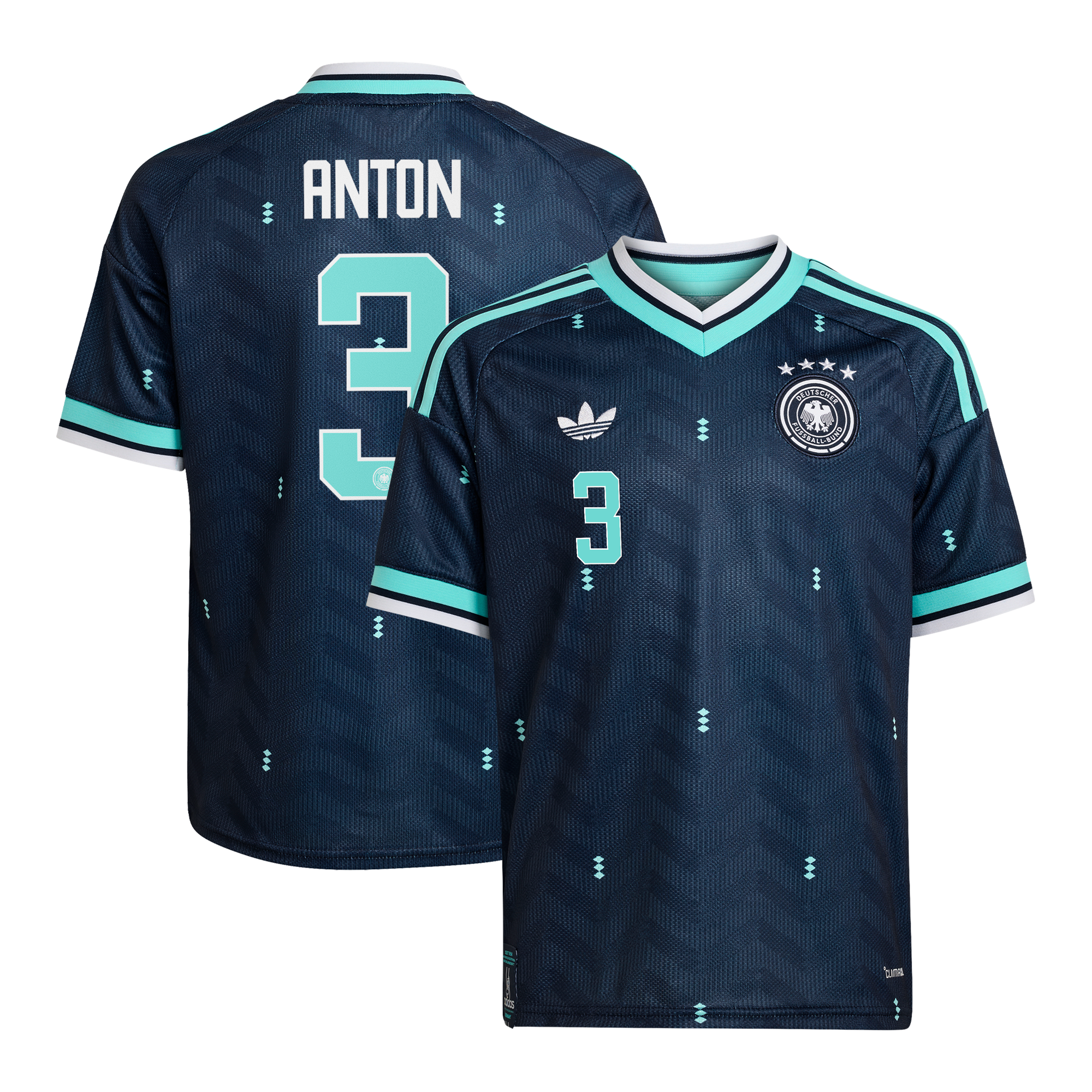 Maillot Extérieur Allemagne 26 - Enfant avec flocage Anton 3