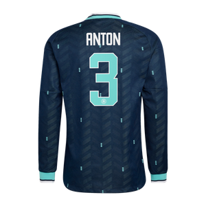 Maillot Extérieur Allemagne Authentic adidas 26 - Manches longues avec flocage Anton 3, vue 4