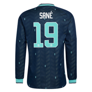 Maillot Extérieur Allemagne Authentic adidas 26 - Manches longues avec flocage Sané 19, vue 4