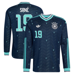 Maillot Extérieur Allemagne Authentic adidas 26 - Manches longues avec flocage Sané 19, vue 1