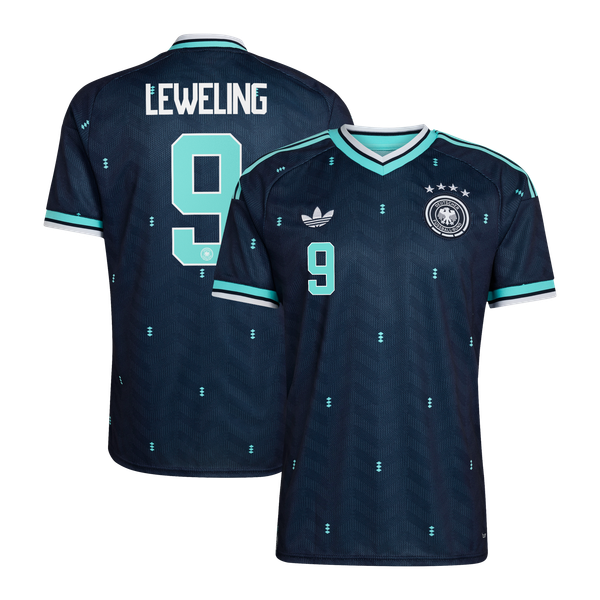 Maillot Extérieur Allemagne 26 avec flocage Leweling 9