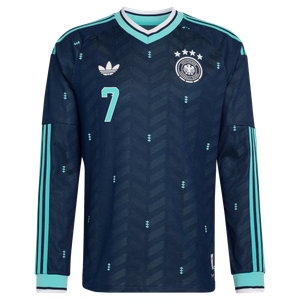 Maillot Extérieur Allemagne Authentic adidas 26 - Manches longues avec flocage Havertz 7, vue 3