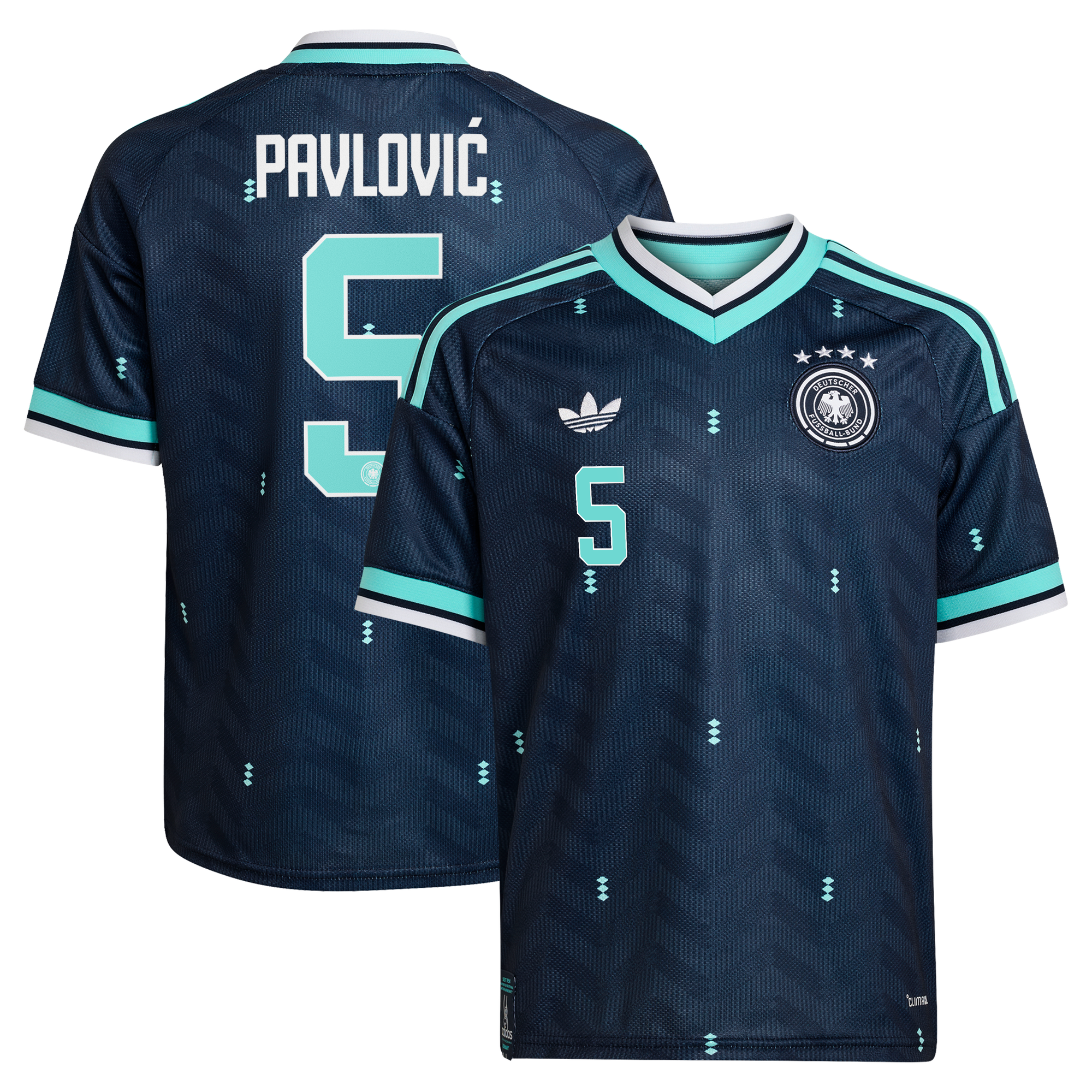 Maillot Extérieur Allemagne 26 - Enfant avec flocage Pavlović 5