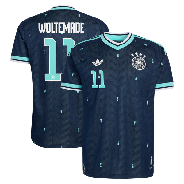 Maillot Extérieur Allemagne Authentic adidas 26 avec flocage Woltemade 11