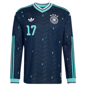 Maillot Extérieur Allemagne Authentic adidas 26 - Manches longues avec flocage Wirtz 17, vue 3