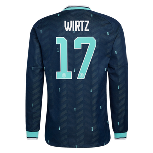 Maillot Extérieur Allemagne Authentic adidas 26 - Manches longues avec flocage Wirtz 17, vue 4
