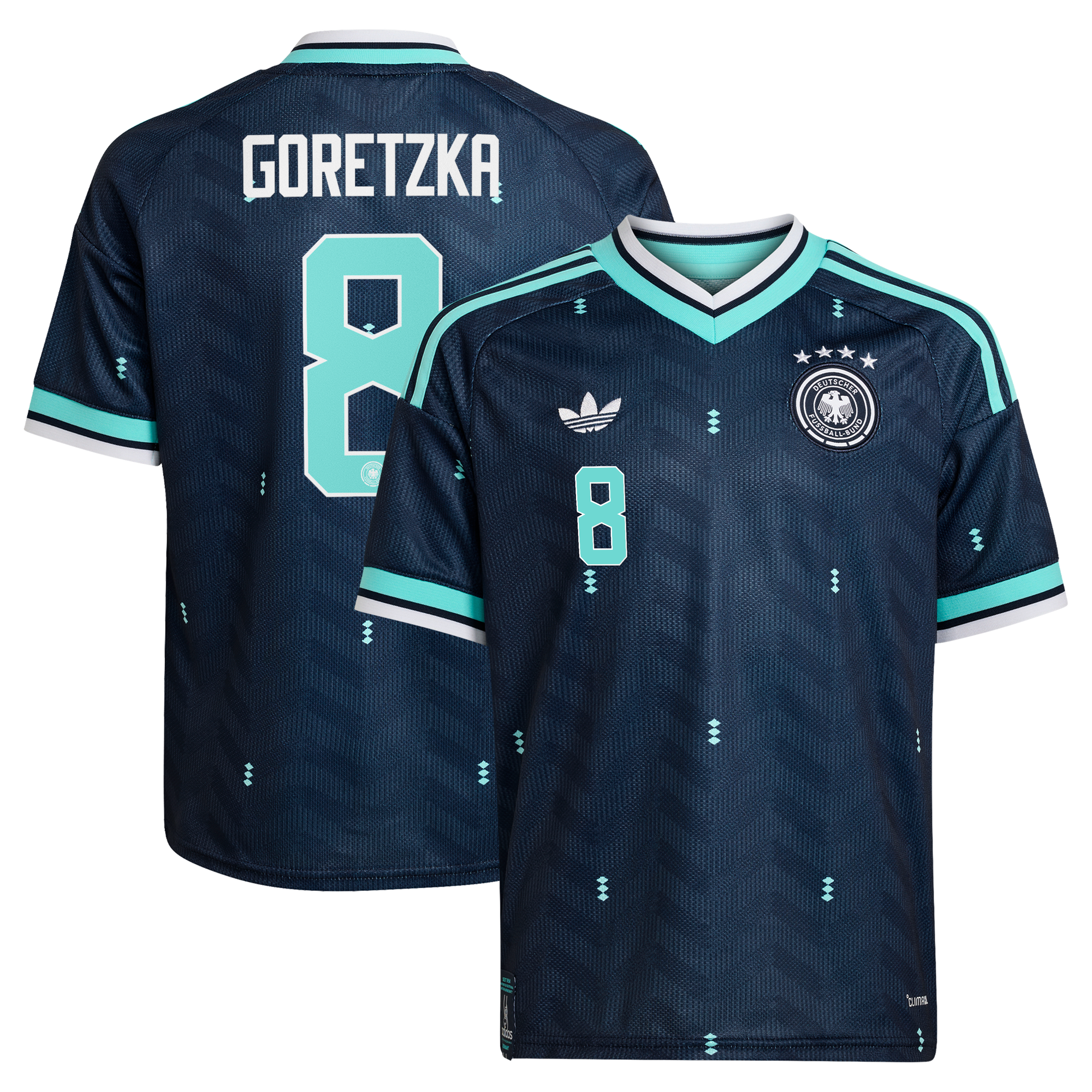 Maillot Extérieur Allemagne 26 - Enfant avec flocage Goretzka 8