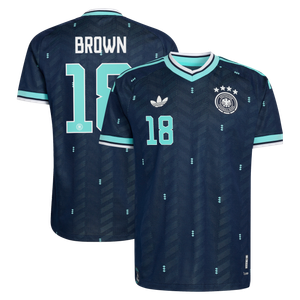 Maillot Extérieur Allemagne Authentic adidas 26 avec flocage Brown 18, vue 1