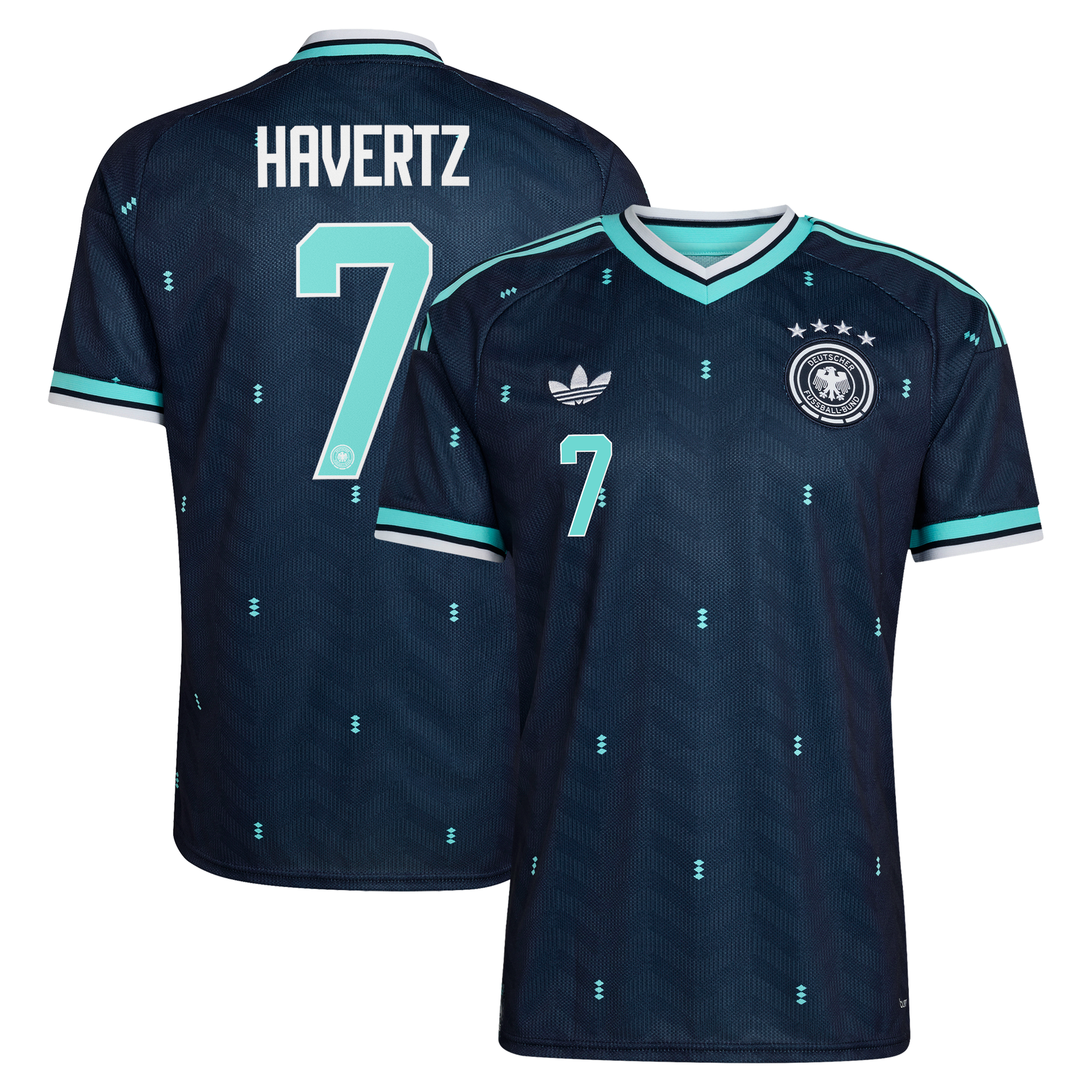 Maillot Extérieur Allemagne 26 avec flocage Havertz 7