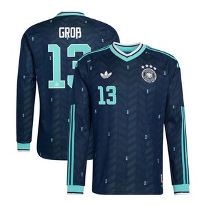 Maillot Extérieur Allemagne Authentic adidas 26 - Manches longues avec flocage Groß 13, vue 1