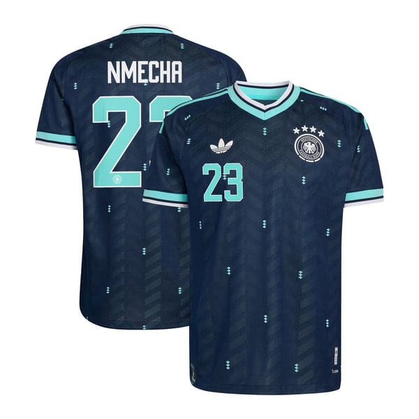 Maillot Extérieur Allemagne Authentic adidas 26 avec flocage Nmecha 23