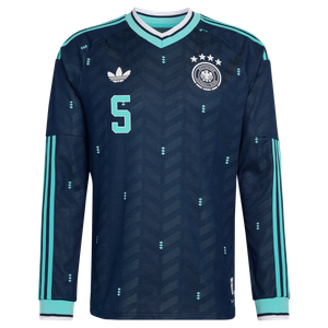 Maillot Extérieur Allemagne Authentic adidas 26 - Manches longues avec flocage Pavlović 5, vue 3