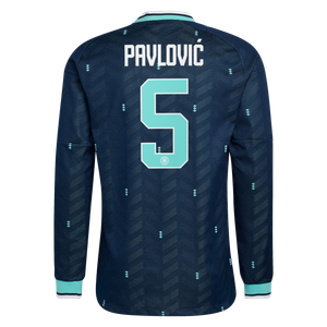 Maillot Extérieur Allemagne Authentic adidas 26 - Manches longues avec flocage Pavlović 5, vue 4