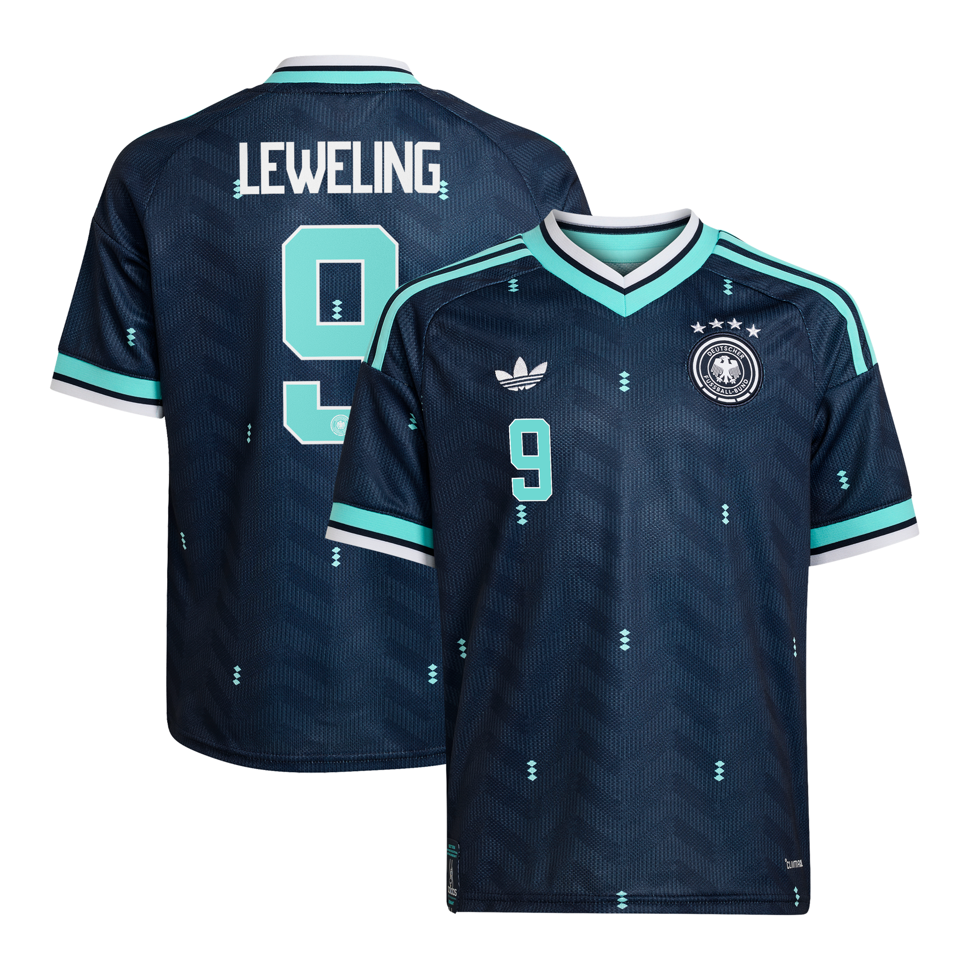 Maillot Extérieur Allemagne 26 - Enfant avec flocage Leweling 9