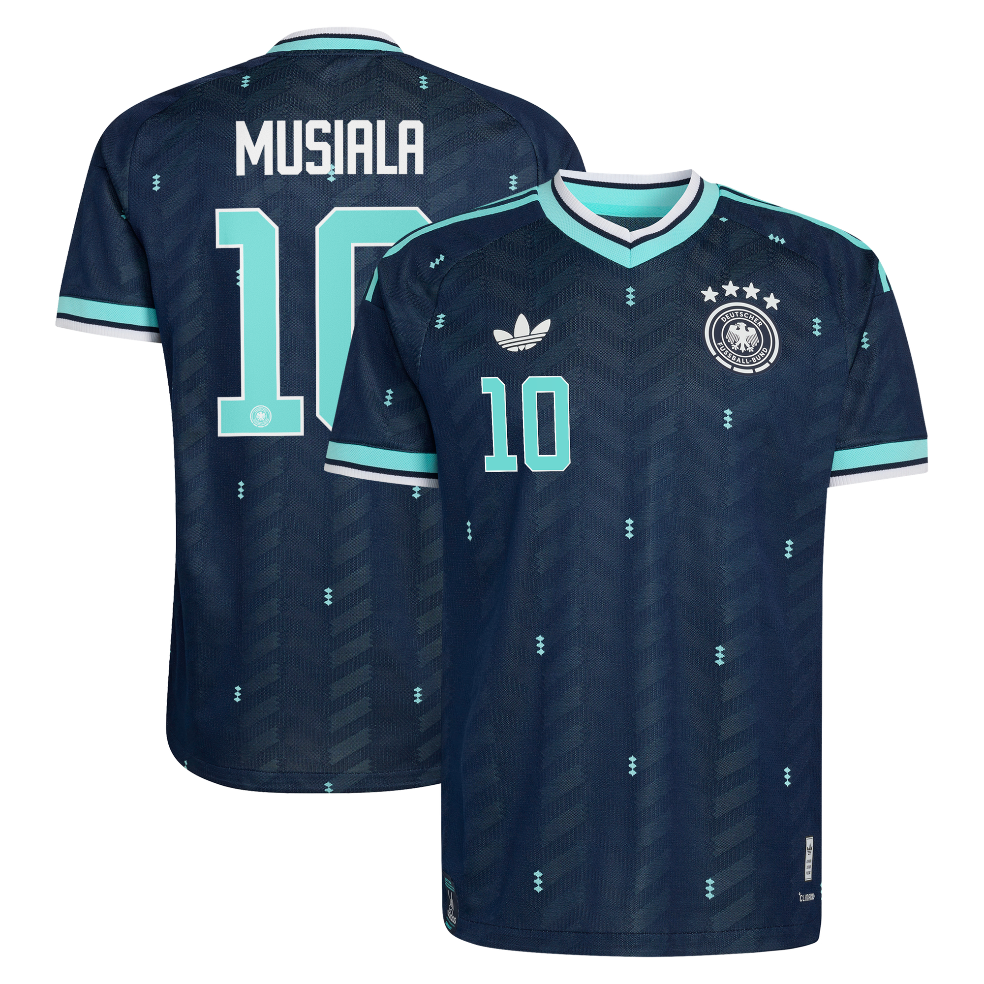 Maillot Extérieur Allemagne Authentic adidas 26 avec flocage Musiala 10
