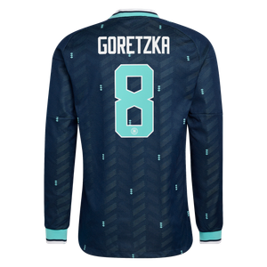 Maillot Extérieur Allemagne Authentic adidas 26 - Manches longues avec flocage Goretzka 8, vue 4