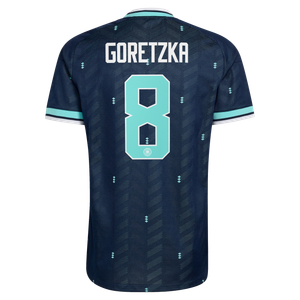 Maillot Extérieur Allemagne Authentic adidas 26 avec flocage Goretzka 8, vue 4