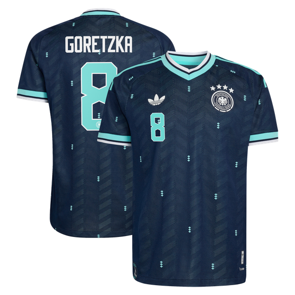 Maillot Extérieur Allemagne Authentic adidas 26 avec flocage Goretzka 8