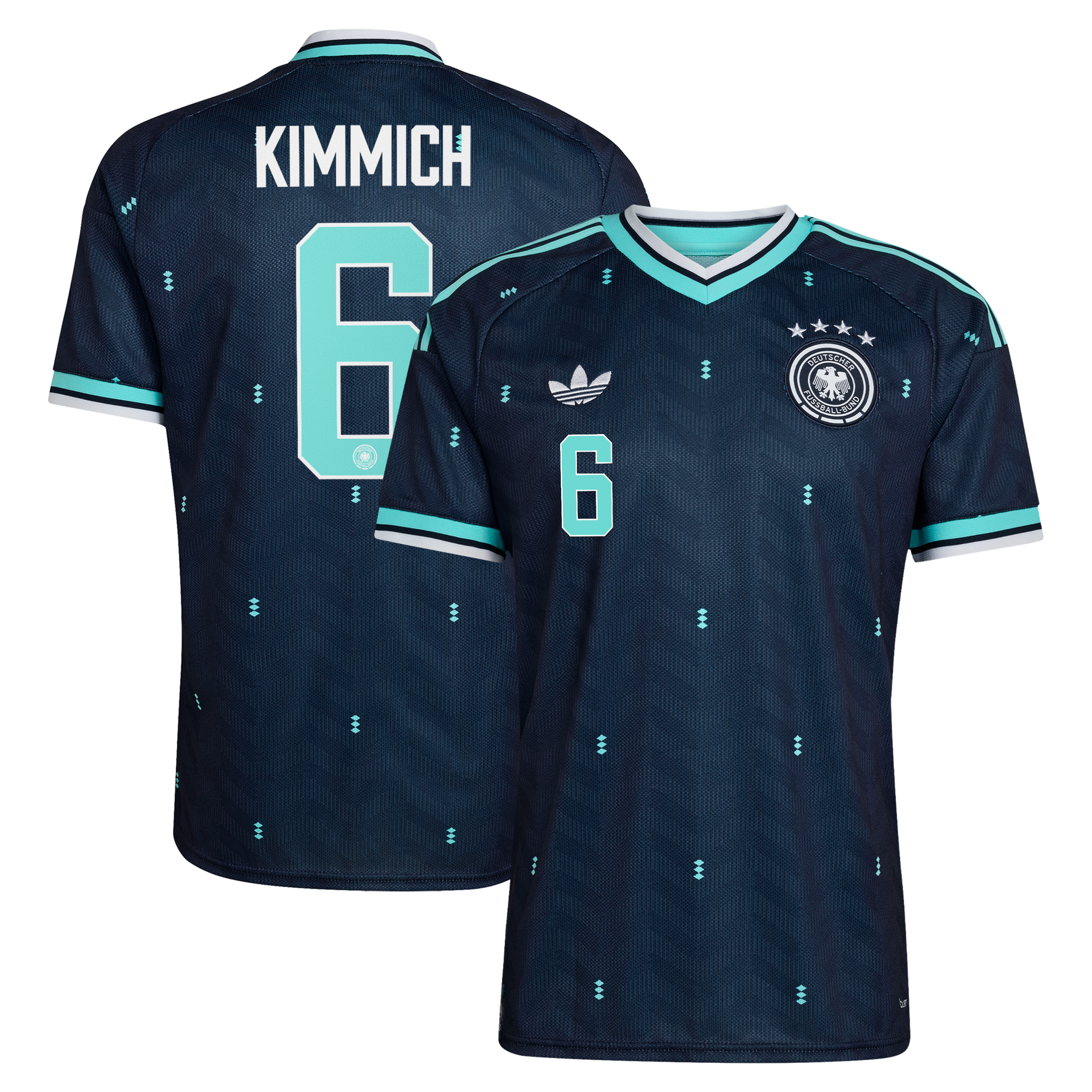 Maillot Extérieur Allemagne 26 avec flocage Kimmich 6
