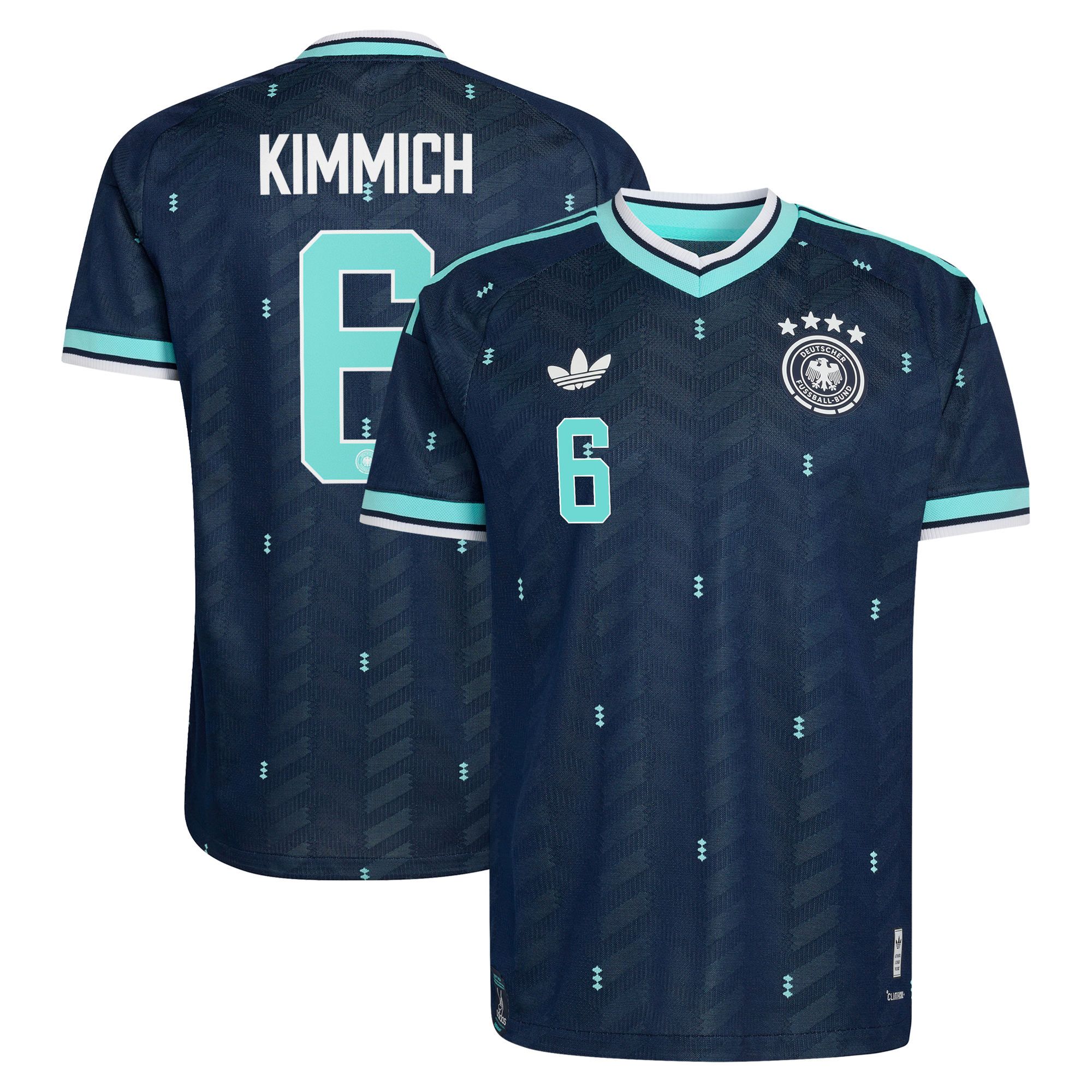 Maillot Extérieur Allemagne Authentic adidas 26 avec flocage Kimmich 6