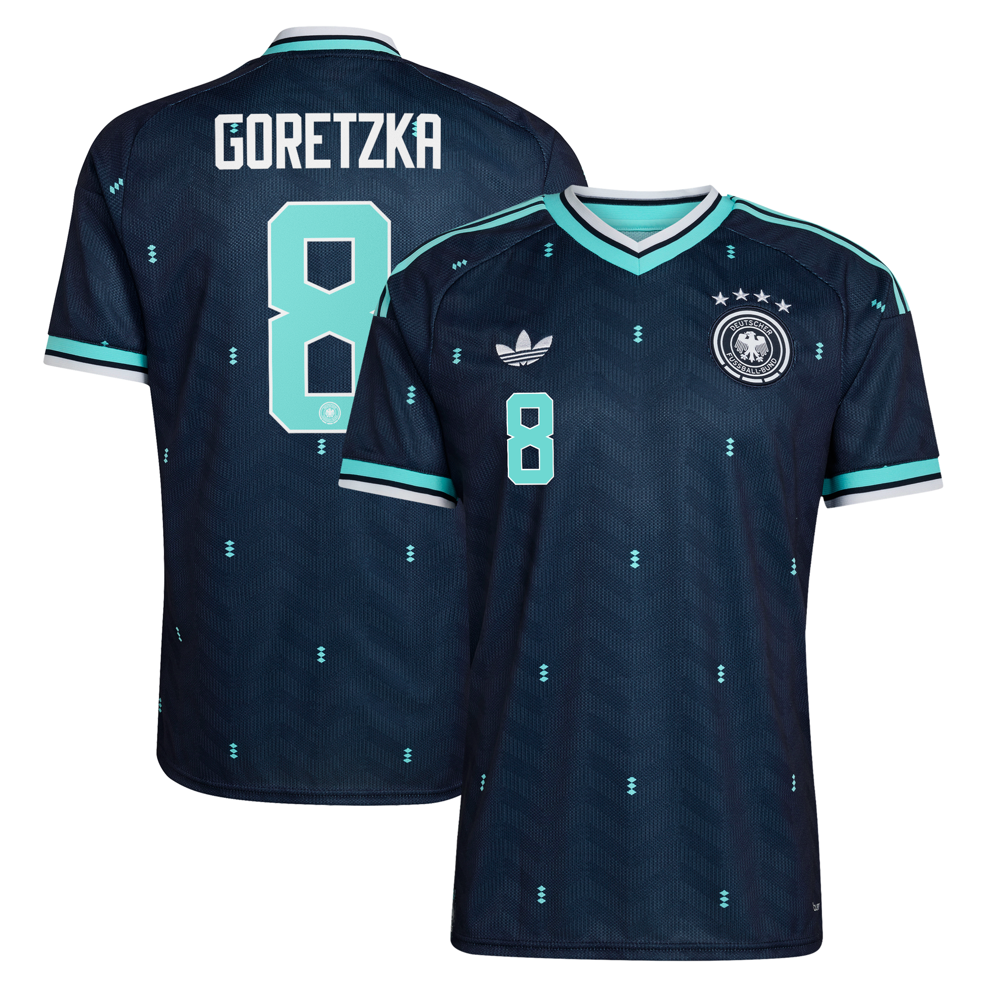 Maillot Extérieur Allemagne 26 avec flocage Goretzka 8