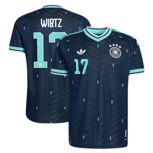 Maillot Extérieur Allemagne Authentic adidas 26 avec flocage Wirtz 17, vue 1