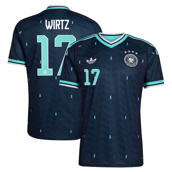 Maillot Extérieur Allemagne 26 avec flocage Wirtz 17