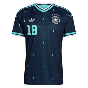 Maillot Extérieur Allemagne 26 avec flocage Brown 18, vue 3