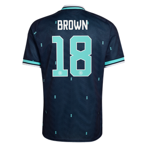 Maillot Extérieur Allemagne 26 avec flocage Brown 18, vue 4