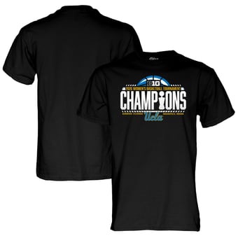 Unisex Blue 84  Black UCLA Bruins 2026 Big Ten Women's Basketball Tournament Champions Locker Room T-Shirt