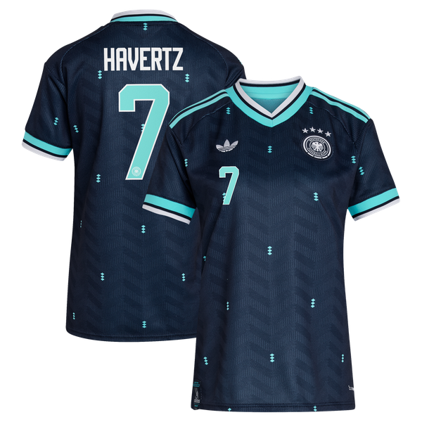 Maillot Extérieur Allemagne 26 - Femme avec flocage Havertz 7