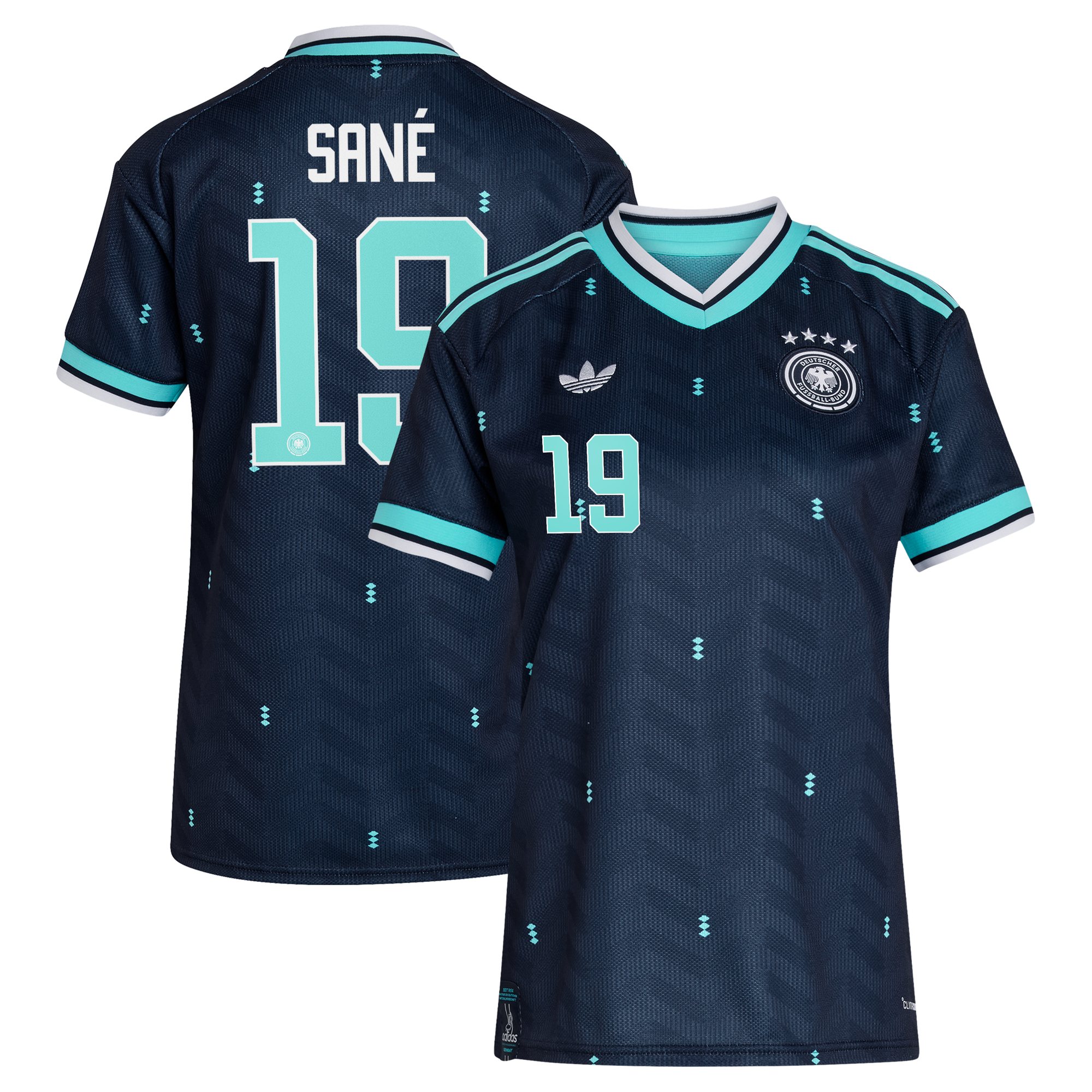 Maillot Extérieur Allemagne 26 - Femme avec flocage Sané 19