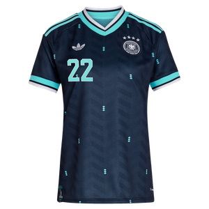 Maillot Extérieur Allemagne 26 - Femme avec flocage Raum 22, vue 3