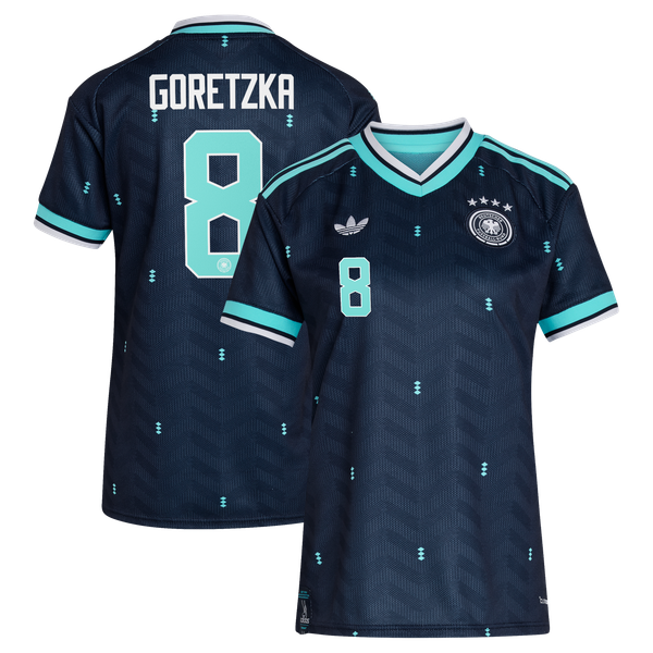 Maillot Extérieur Allemagne 26 - Femme avec flocage Goretzka 8