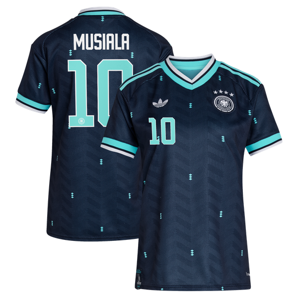 Maillot Extérieur Allemagne 26 - Femme avec flocage Musiala 10