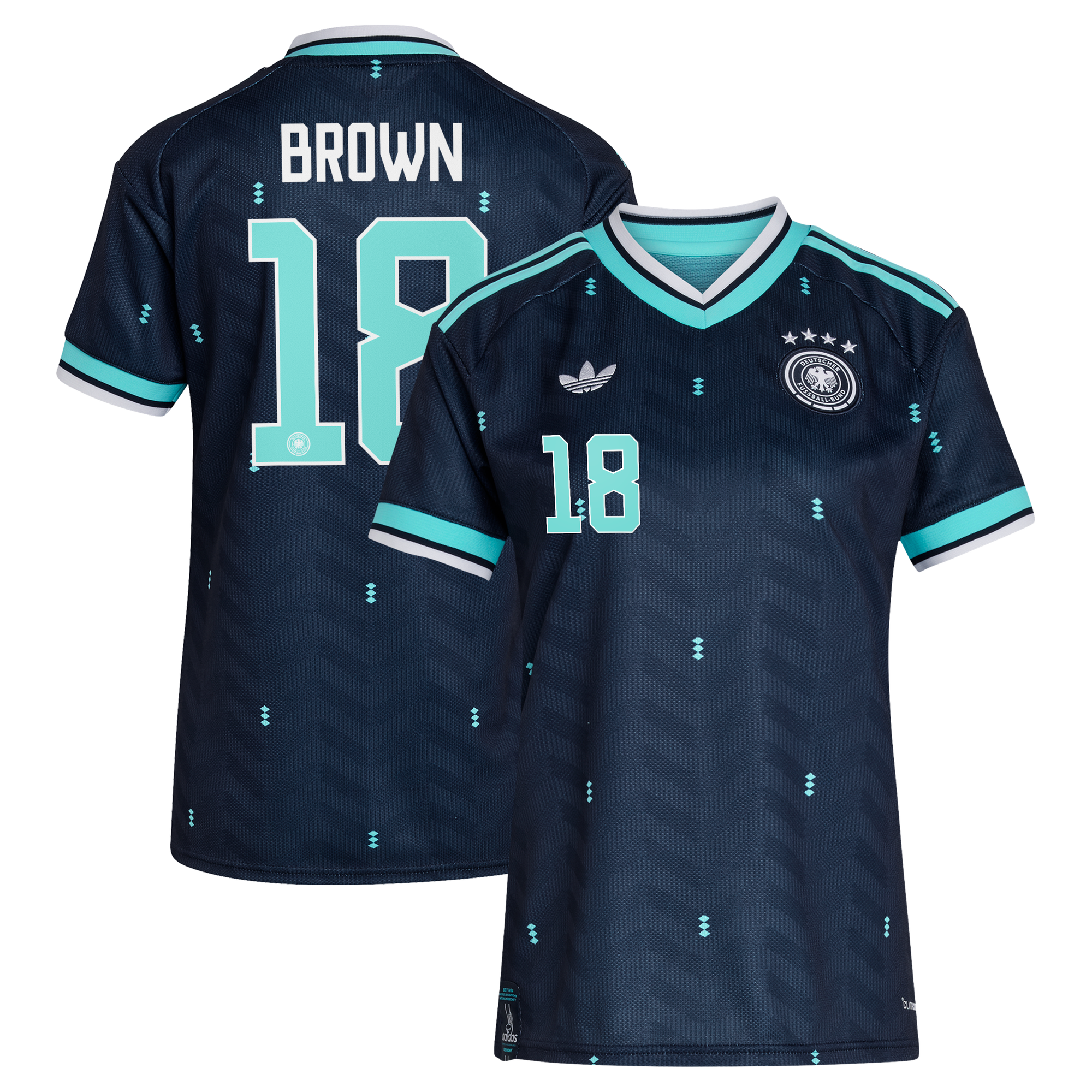 Maillot Extérieur Allemagne 26 - Femme avec flocage Brown 18
