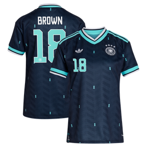 Maillot Extérieur Allemagne 26 - Femme avec flocage Brown 18, vue 1