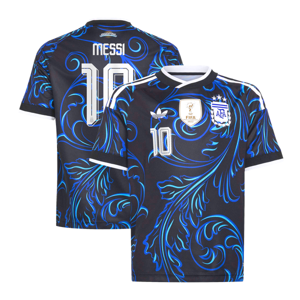 Maillot Extérieur Argentine adidas 26 - Enfant avec flocage Messi 10
