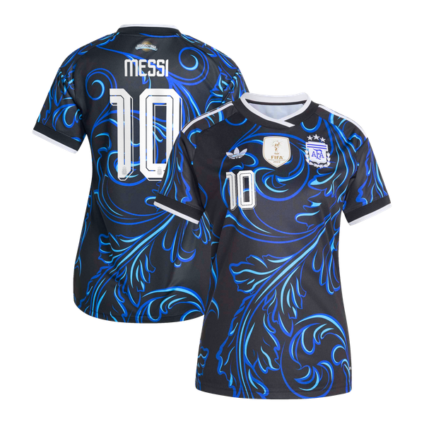 Maillot Extérieur Argentine adidas 26 - Femme avec flocage Messi 10
