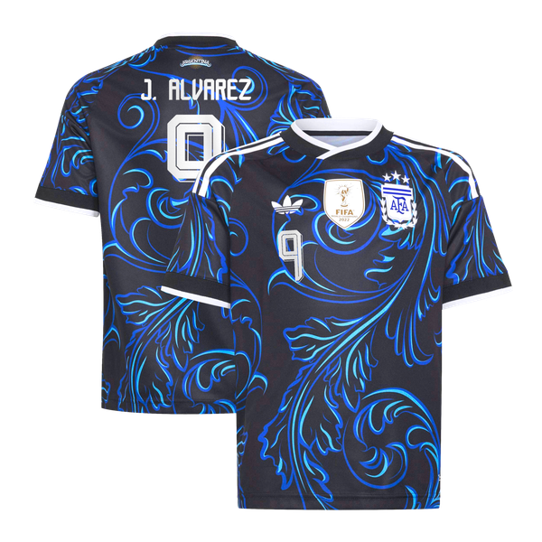 Maillot Extérieur Argentine adidas 26 - Enfant avec flocage J. Alvarez  9