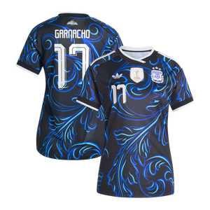 Maillot Extérieur Argentine adidas 26 - Femme avec flocage Garnacho 17, vue 2