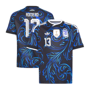 Maillot Extérieur Argentine adidas 26 - Enfant avec flocage Romero 13, vue 1